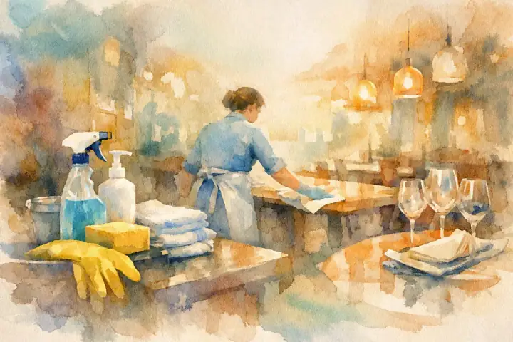Horecaschoonmaak voor restaurants zonder zorgen