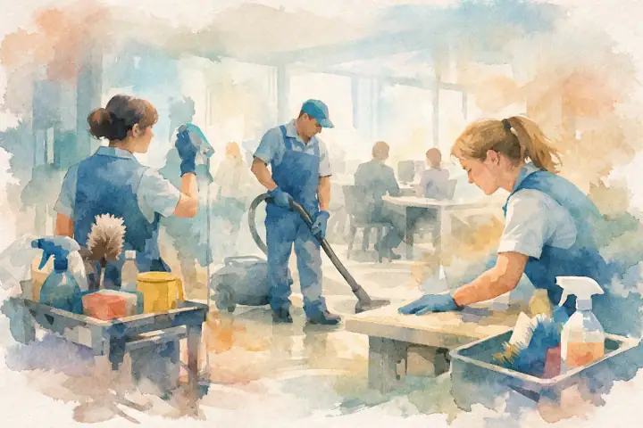 Waarom gescreende schoonmakers voor bedrijven
